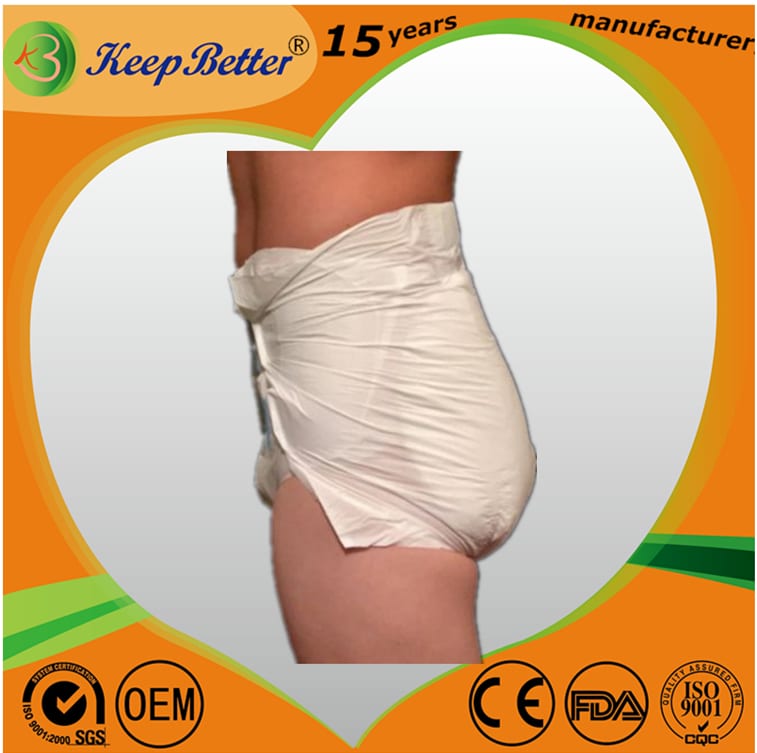 Incontinence Underwear Xxxl XXL Custom OEM PE Film Super Thick Adult Diaper  for Hospital - China Adult Diaper and Diaper price