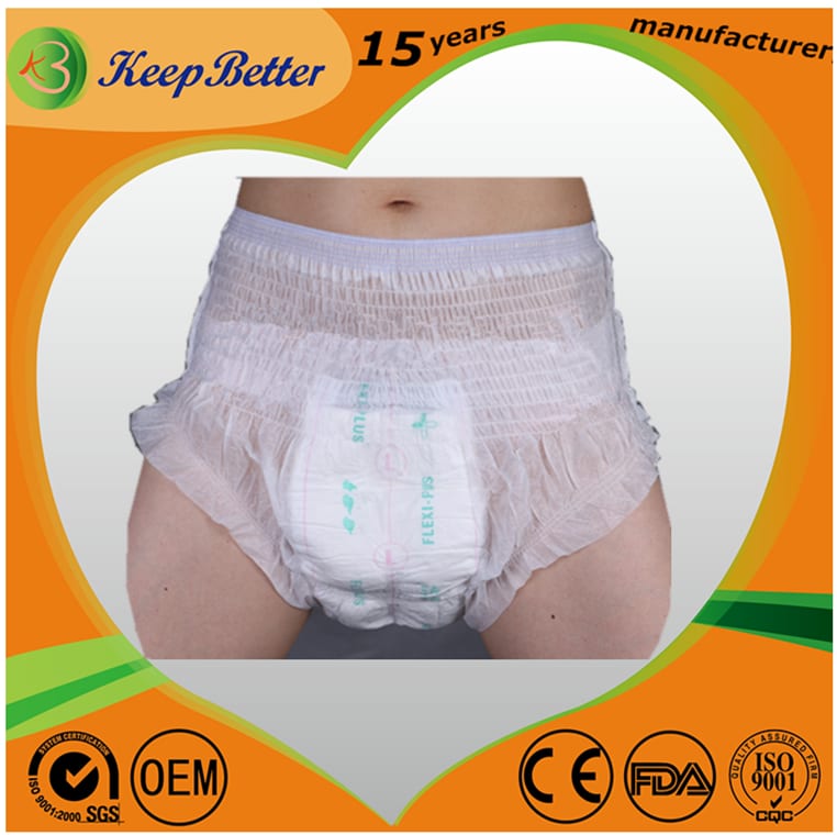 Printed Cute Pull Ups for Adult Incontinence Disposable Underwear -  Disposable Diapers and Pads Contract Manufacturer, OEM Private Label White  Label Manufacturing Supplier, Wholesale in Bulk Available