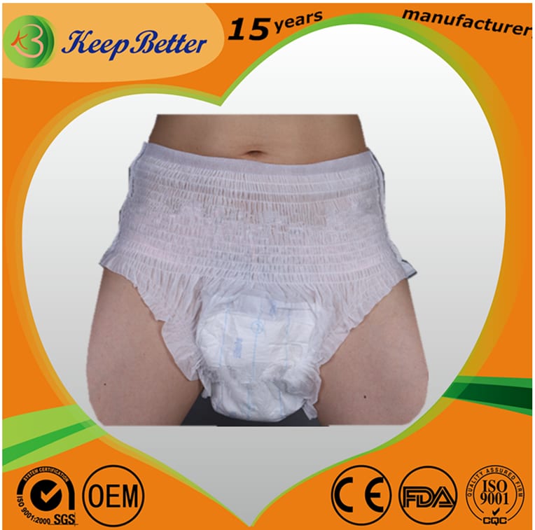 Printed Cute Pull Ups for Adult Incontinence Disposable Underwear -  Disposable Diapers and Pads Contract Manufacturer, OEM Private Label White  Label Manufacturing Supplier, Wholesale in Bulk Available