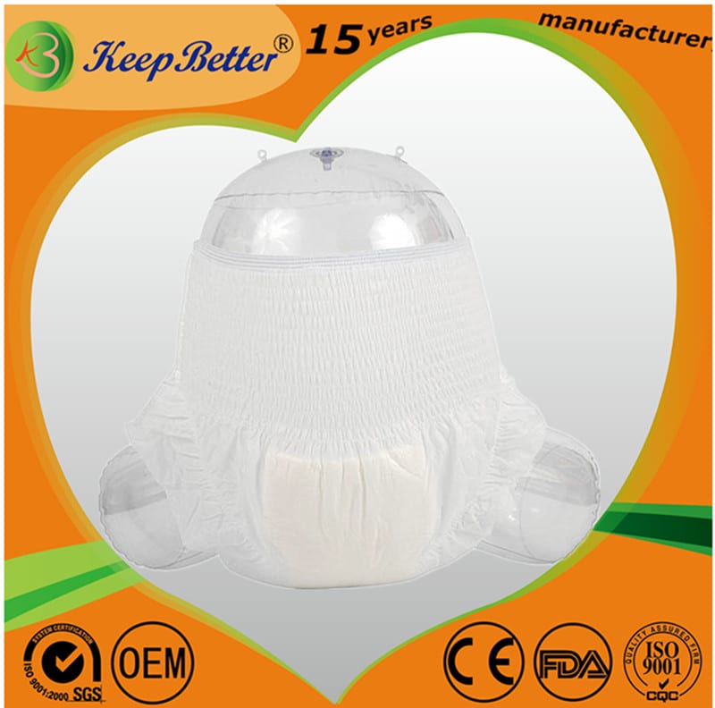 XXL Overnight Incontinence Pull Up Underwear Brief Diaper for Adults -  Disposable Diapers and Pads Contract Manufacturer, OEM Private Label White  Label Manufacturing Supplier, Wholesale in Bulk Available