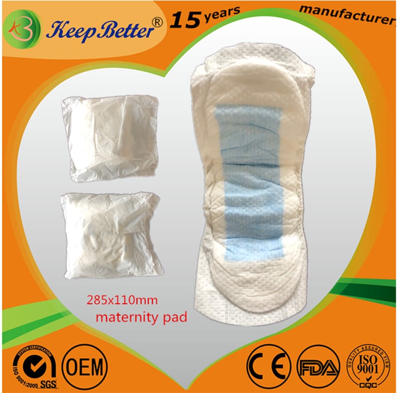 Cotton Disposable Maternity Pad, Model Name/Number: KE06