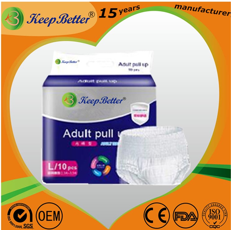 High Quality Adult Diaper Abdl Pull on Free Samplesbreathable Hot